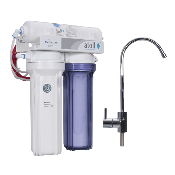 Фильтр питьевой трехстадийный Aoll D-30 STD (A-310E)