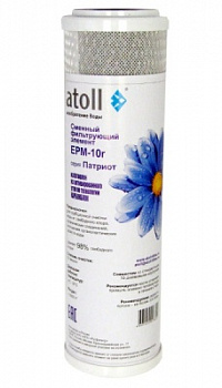 Картридж Atoll EPM-10r Патриот прессованный уголь
