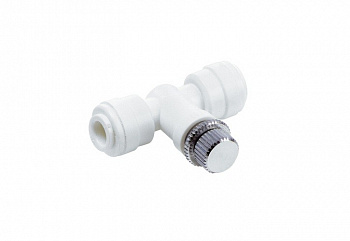 Фитинг прямой трубка-трубка 1/4"-1/4" с регулировкой ACUC0404W