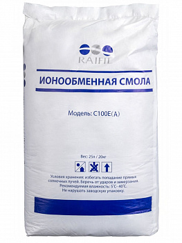 Смола ионообмення Raifil C100E (25л)