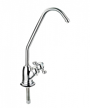 Кран с керам.пер.silver F-06-2-BC-L барашек