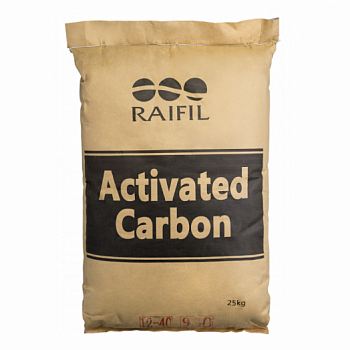 Уголь RAIFIL 12*40 (900/мешок 25 кг)