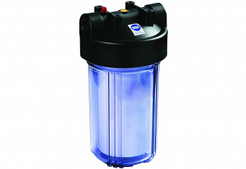 Фильтр магистральный Raifil PS 897C1-BK1-PR-BN-R BigBlue 10" прозрачный корпус