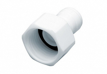 Фитинг прямой трубка-резьба 3/8"-1/2" BSP AFAB0607FW