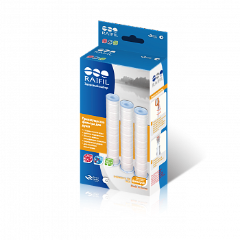 Комплект картриджей для фильтра PS-102 3шт.